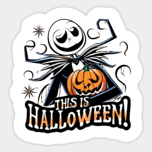 Pumpkin King Sticker